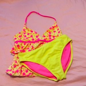 kids cherry bathing suit